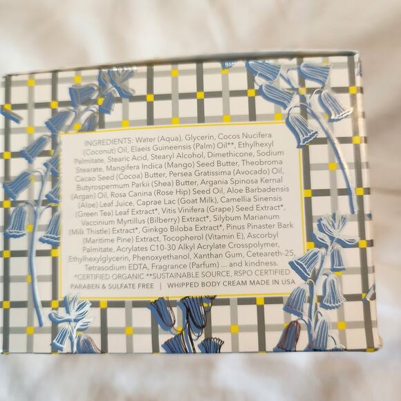 Beekman 1802 Silver Belle Bouquet whipped body cream 16 oz goat milk NIB - Picture 4 of 5